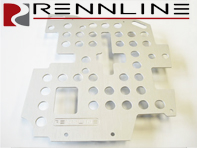 Rennline Aluminium Floor Board. Driver Side. Porsche 964/993 Manual - F05