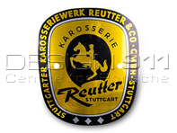 Reutter-Abzeichen, 1955 bis 1961, Euro. Porsche 356 - PSP72300600