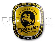 Insigne Reutter, 1955 à 1961, Euro. Porsche 356 - PSP72300600