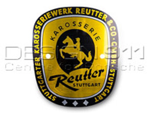 Insigne Reutter, 1955 à 1961, Euro. Porsche 356 - PSP72300600