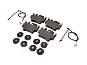 REAR Brake pads, sensors, shims kit Porsche 996 Turbo / 996 C4S Brembo - 99635208602, 99635208600, 99661236501, 99635294903, 99635294904BRE, 99635294904