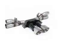 Silencieux arrière sport Milltek, finitions en titane brossé GT-100. Porsche 991.2 GT3 / GT3 RS 2018-2020 - 99711102792, 99711102799, 99711102790 - SSXPO197