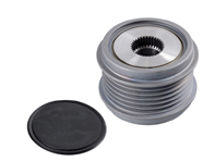 带盖的交流发电机超越皮带轮。保时捷 95B.1 Macan - 94660395500 - 101756