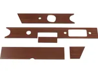 Dashboard cover set wood. Porsche 911 1965-68 LHD (Left hand drive) Cars - 90155204130