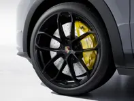 Rear 22-inch GT Design Alloy wheel, in High Gloss Black. Porsche 9YA / 9YB Cayenne - 9Y3601025AP041, 9Y3601025BA041