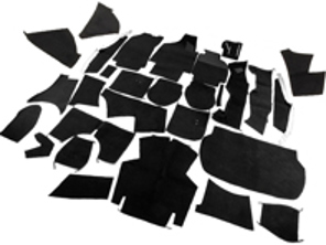 Kompletter Innenraum Teppichsatz für Porsche 964 C2/C4 Coupe RHD