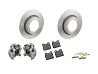 Kit étrier, disque et plaquettes de frein avant. Porsche 356C 1963-65 - 90135196510, 90135196610, 90135196511, 90135196611, 90135140112, 91135293901, 91135293902