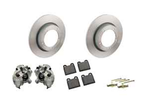 Kit pinza freno anteriore, disco e pastiglie freno. Porsche 356C 1963-65 - 90135196510, 90135196610, 90135196511, 90135196611, 90135140112, 91135293901, 91135293902