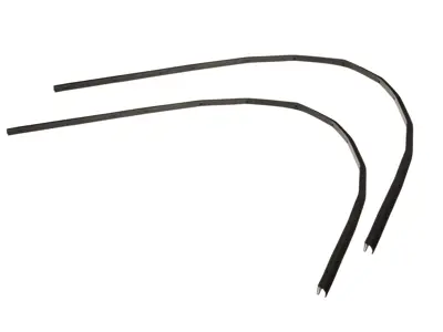Juego de juntas de fieltro para puerta interior izquierda y derecha. Porsche 911 / 964 - 91154240303, 91154240403 - 47954/47955