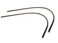 Binnendeur viltrubber set Links en Rechts. Porsche 911 / 964 - 91154240303, 91154240403 - 47954/47955