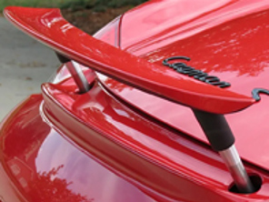 Spoiler arrière Prolongateurs d'ailes 1'. Porsche 987 Cayman - WE1