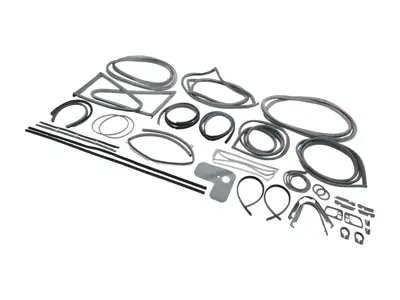 Restoration Rubber Seals Kit. Porsche 911 Coupe Widebody / 930 Turbo >> 1985