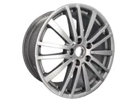 Vorderes 20-Zoll-Leichtmetallrad im Panamera Design, glänzendes Chromfinish. Porsche 971 Panamera - 971601025CK88Z, 971601025C88Z, 971601025CK, 971601025C, 971601025J, 971601025J88Z