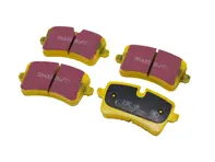 Plaquettes de frein arrière EBC jaunes « Fast Road ». Porsche 95B Macan 2.0 L / Macan Diesel - PAB698451, 4G0698451A, 9A769845100 - DP42082R