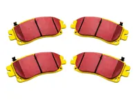 EBC 黄色刹车片“快速道路”后轮。适用于保时捷 95B Macan GTS / Macan Turbo - 5B698151C, 97035194904, 95B698151BB - DP42204R