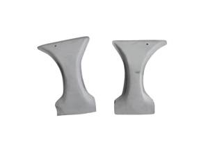 Defrosterdüsen links und rechts. Porsche 356 Pre-A - 35649071, 356 49071, 35649071A, 356 49071A - PP160VPA, P160VPA