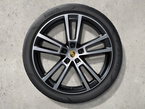 22' Cayenne Sport Design alloy wheels and summer tyres Original Porsche - 9Y0044663P
