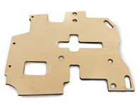 Plancher de pédale LHD, gauche. Porsche 964 / 993 - 8871, 99355106300, 96455160100