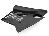 Couvercle du boîtier du filtre à pollen, noir. Porsche 996 / 986 Boxster - 9965725610201C, 9965725620201C, 9965725670101C, 99907314301, 99907314309, 99950009200, 99959004540