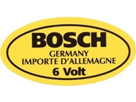 Sticker '6 Volt' for Porsche 356 - PCG70100800