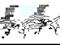 Ontsteking HT-kabelset. Porsche 911 1965-74 - 91160606100, 90160905500, 90160905700, 90160906100, 90160910000, 91160905000, 91160906100 - ZEF309, ZEF309