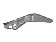 Achterframe rail. Porsche 356B - PP183L, PP183R, P183L, P183R, 64450101505, 64450101506, 64450101605, 64450101606