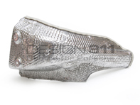 Rear bumper heat protection shield. Porsche 981 Boxster / 981C Cayman - 98150547900, 98150548000