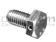 Bullone a testa esagonale M 10 x 17. Porsche 356 A 1950-59 - 90007503701