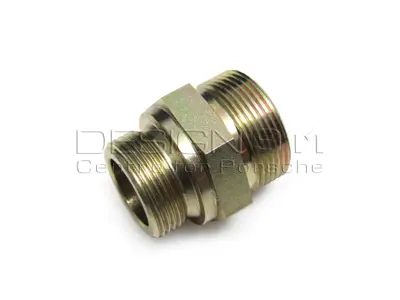 Oil pipe connection piece. Porsche 924 TURBO / GT - 90091500802, 90091500801
