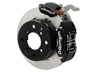 Powerlite-Bremssattel und Rotorsatz für die Hinterradbremse mit belüfteten Bremsscheiben. Porsche 914/4 1970-76 Wilwood - 91435240110, 91435242300, 91435242400 - 140-17475-R, 140-17475