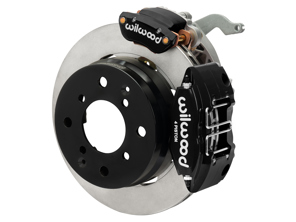 Powerlite-Bremssattel und Rotorsatz für die Hinterradbremse mit belüfteten Bremsscheiben. Porsche 914/4 1970-76 Wilwood - 91435240110, 91435242300, 91435242400 - 140-17475-R, 140-17475