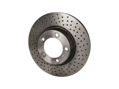Rotor de disco de freno Delantero Ventilado. 330x34mm. Porsche 996 / 997 (n.º de pieza original 99635140904 y 99635141004) - 99635140904, 99635140903, 99635141004, 99635141003, 9963514XX04BRE, 09.C877.11, 09C87711, 9P1615301A, 9P1615302A