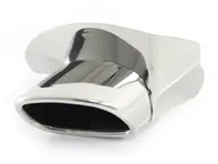 Uitlaatpijpen, gepolijst. Porsche 993 Carrera S / Turbolook C4S - 99311125256, 99311125152, 99311125252, 99311125157