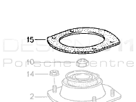 Junta de amortiguador. Porsche 993 RS