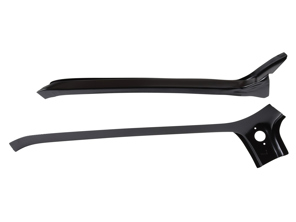 Telaio del tetto, sul montante A, interno, anteriore, 2 pezzi. Porsche 911 1964-77 Coupé - 90150202510, 90150202610 - 1682002870, 1682002880