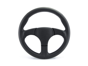 Sportlenkrad in SCHWARZEM Leder (ohne Airbag). Porsche 944 / 968 - 968347084008YR