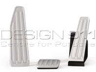 Pedals and footrest in aluminium PDK. Porsche 991 / 981 Boxster / 981 Cayman / 718 Boxster - 99104470000