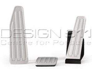 Pedals and footrest in aluminium PDK. Porsche 991 / 981 Boxster / 981 Cayman / 718 Boxster - 99104470000
