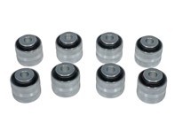 Juego de bujes para brazo de control trasero Monoball Track. Porsche 993 - 99333104301, 99333104503, 99333104703, 99333104101, 99333104102, 99333104201, 99333104202, 99333104181, 99333104281, 99333104700, 99333104702, 99333114700, 99333114702, 99333114703 - PR05032P