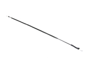 Kabel zum Entriegeln der vorderen Motorhaube. Porsche 958 Cayenne RHD - 95851153111, 95851153110