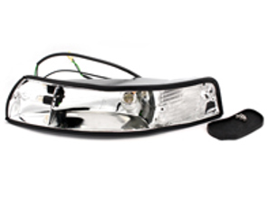 Unité d'indicateur avant, boîtier en plastique. Porsche 911 1969-73 - PCG63193520, PCG63193620, 15960S, 15960D