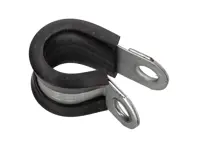 Morsetto 14x15 per tubo di aspirazione AC rigido. Porsche 964 - 99951121202 - PRSGU19
