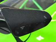 Eindplaten achterspoiler koolstofvezel. Porsche 991 GT3RS - 99151246391, 99151246392, 99151246491, 99151246492 - C3-991RS-012