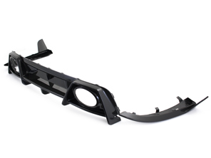 Achterdiffuser in droge koolstofvezel. Porsche 992 turbo / S - 992807983LOK1 - ML-PZJ077-PRO