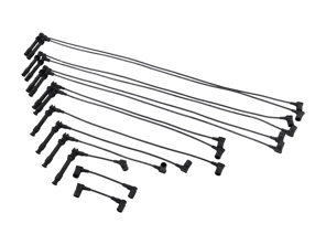 Juego de cables de alta tensión de encendido. Porsche 993 3.6L Carrera - 99360206023, 99360206021, 99360206024, 99360206025, 99360206029, 99360206028, 99360201200, 99360201400, 99360206001, 99360206002, 99360206003, 99360206004, 99360206005, 99360206006, 99360206011, 99360206012, 99360206013, 99360206014 - ZEF601, ZEF601