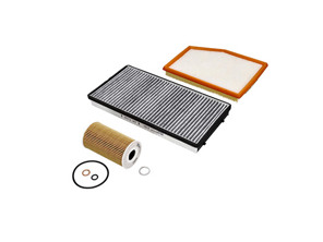 Motoronderhoudsset - Lucht-/brandstof-/oliefilters voor Porsche 986 Boxster 2.5L 1997-1999 - 99610722560, 99610731351, 0PB115499A, 99611025301, 99611013103, 99611013104, 90012310630, 99657221901, 99657221902, 99657121903, 99757121900, 99757121901, 99757121902, 99917020190