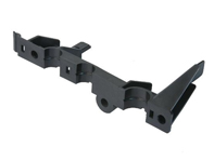 Staffa di ritegno tubo riscaldatore, parte superiore. Porsche 955 Caienna - 94810625900, 847603065735 - URO-010061