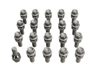 Wheel Bolt Standard (pack of 20)  Porsche 996 / Boxster / 997 / Cayman / 991 / 992 / Macan / Panamera - 99736120301, 99736120302, 9973612031, 46652, 99636120300, 99636120301, 99636120302, 38919656 - OP-UWB10036-1, S4-7-14-50-30-19, V1415KU30V