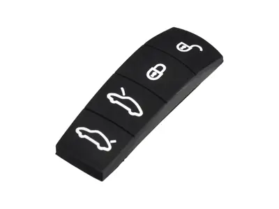 Vervangende rubberen knoppen voor sleutels Porsche 981 / 982 - 98153890101, 98153890102, 982800375M, 982800375N