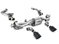 Échappement sport Milltek avec dérivation GPF et finitions Cerakote Black. Porsche 718 Cayman GT4 / Boxster GTS 4.0 L - 982254351B, 982254351L, 982254351AA, 982254351P, 982254351R, 982254350B, 982254350L, 982254350AA, 982254350P, 982254350R, 982251053F, 982251053H, 982251053K, 982251053E - SSXPO149